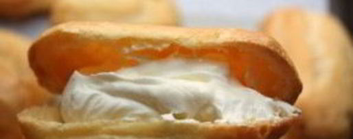 Шаг 10: эклеров со сливочным кремом