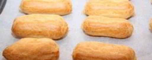 Шаг 7: эклеров со сливочным кремом