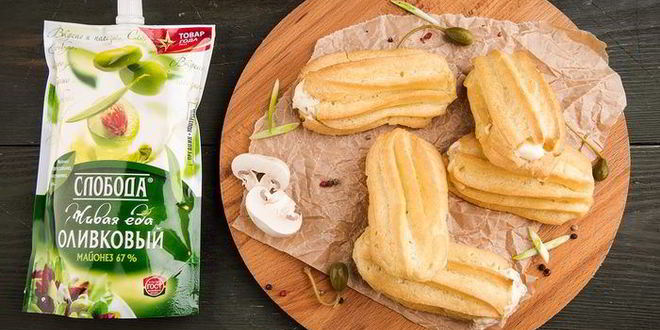 Рецепт закусочных эклеров
