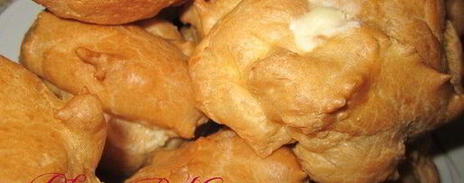 Шаг 11: заварного пирожного с заварным кремом на белом шоколаде