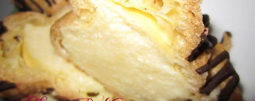 Шаг 13: заварного пирожного с заварным кремом на белом шоколаде