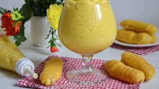 Рецепт Заварного крема для эклеров