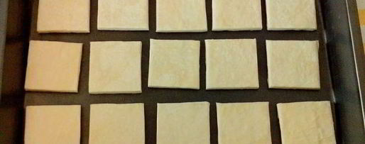 Шаг 6: закусочных слоек с крабовым мясом, сливочным сыром и зеленью