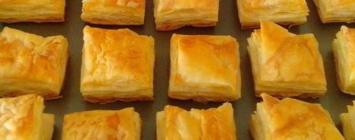 Шаг 9: закусочных слоек с крабовым мясом, сливочным сыром и зеленью