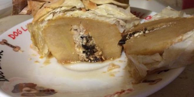 Рецепт запеченных яблок в тесте