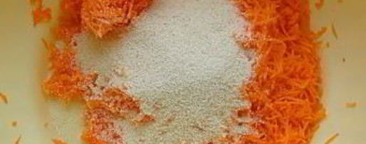 Шаг 1: диетической морковной запеканки