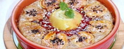 Шаг 7: гречневой запеканки с карамельными яблоками