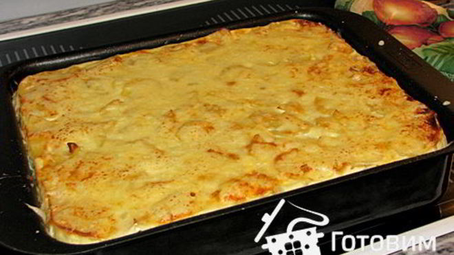 Рецепт Картофельной запеканки с курицей
