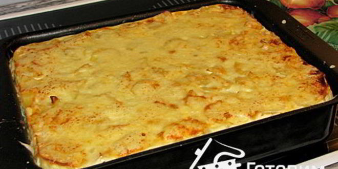 Рецепт картофельной запеканки с курицей