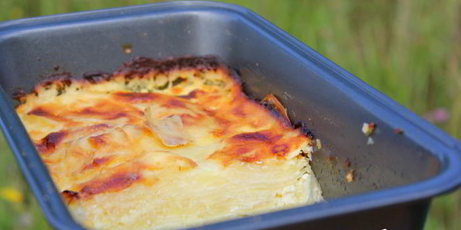 Рецепт картофельной запеканки сливочной