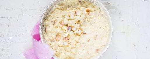 Шаг 1: хлебной запеканки с черной смородиной