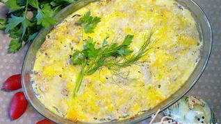 Рецепт Куриного-овощной запеканка