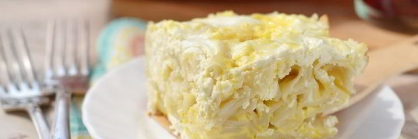 Рецепт Лапшевника с творогом