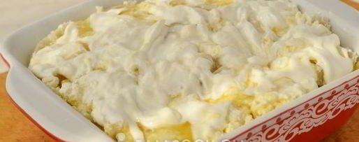 Шаг 6: лапшевника с творогом