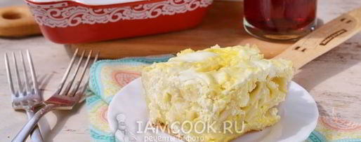 Шаг 8: лапшевника с творогом