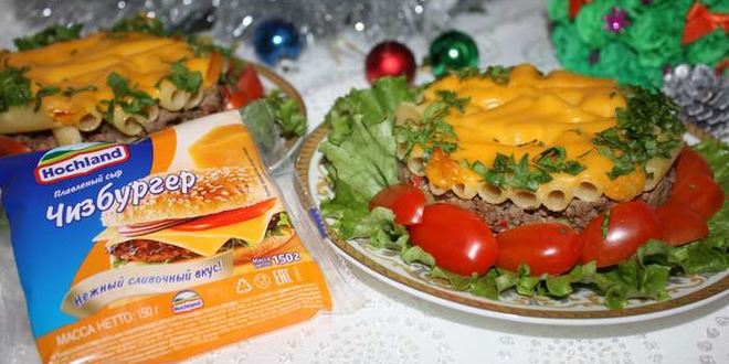 Рецепт мясной запеканки под сырной шубкой