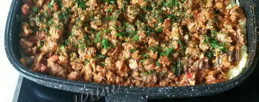 Шаг 3: мясной запеканки