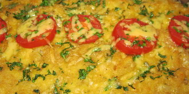 Рецепт осенней запеканки с печенью