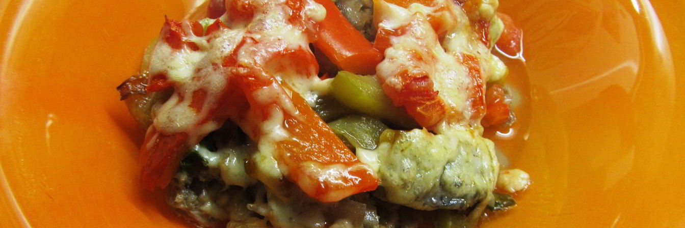 Рецепт Овощной запеканки с фаршем