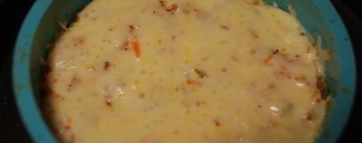 Шаг 10: овощной запеканки с семгой