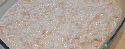 Шаг 1: овсяно-творожной запеканка с бананом