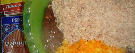 Шаг 3: полезной запеканки с рисом и печенью