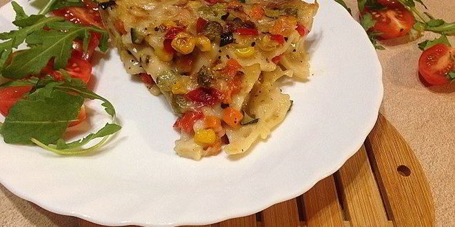 Рецепт постной запеканки из макарон