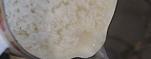 Шаг 2: рисовой запеканки с ревенем