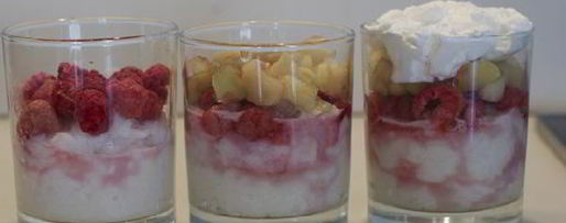 Шаг 7: рисовой запеканки с ревенем