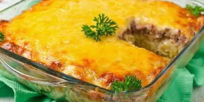 Рецепт сочной запеканки maggi из макарон