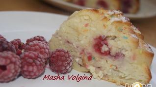 Рецепт Творожной запеканки Малинка