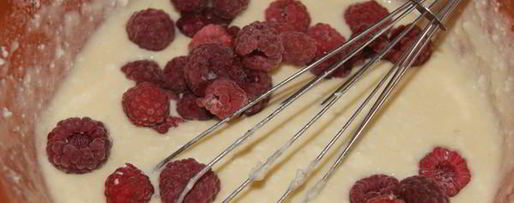 Шаг 2: творожной запеканки малинка