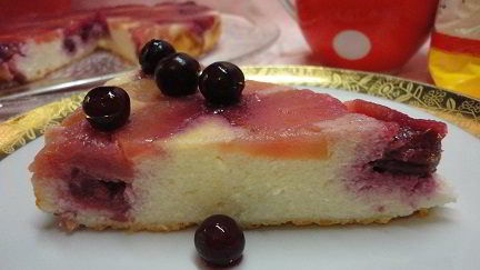 Рецепт Творожной запеканки-перевертыша