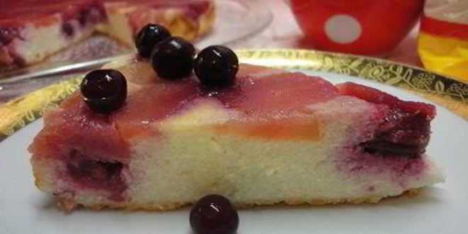 Рецепт творожной запеканки-перевертыша