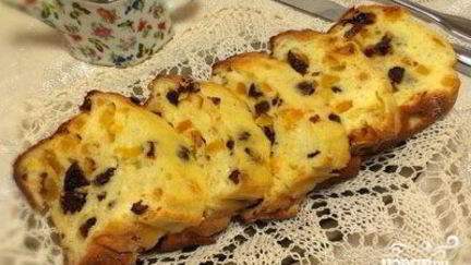 Рецепт Творожной запеканки с сухофруктами