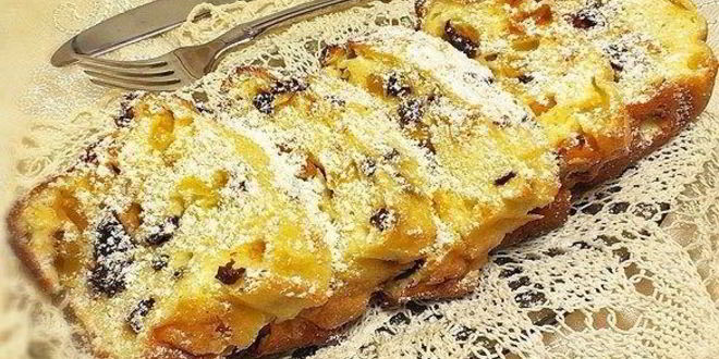 Рецепт творожной запеканки с сухофруктами