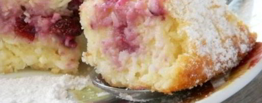 Шаг 17: творожно-кокосовой запеканка с ягодами