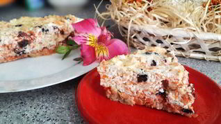 Рецепт Творожно-морковной запеканка с черносливом