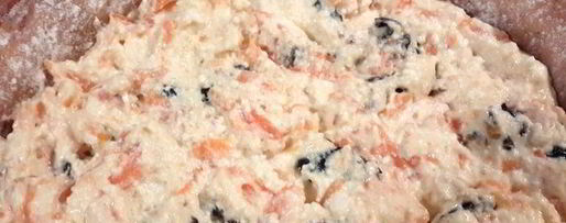 Шаг 4: творожно-морковной запеканка с черносливом