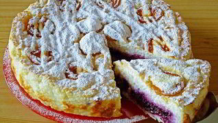 Рецепт Творожно-рисовой запеканка с абрикосами