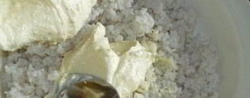 Шаг 3: творожно-рисовой запеканка с абрикосами