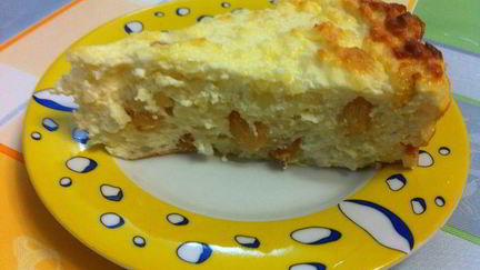 Рецепт Творожно-рисовой запеканка с изюмом