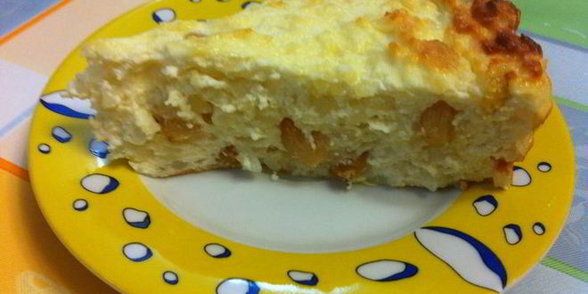 Рецепт творожно-рисовой запеканка с изюмом