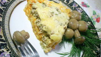 Рецепт Тыквенной запеканки с мясом