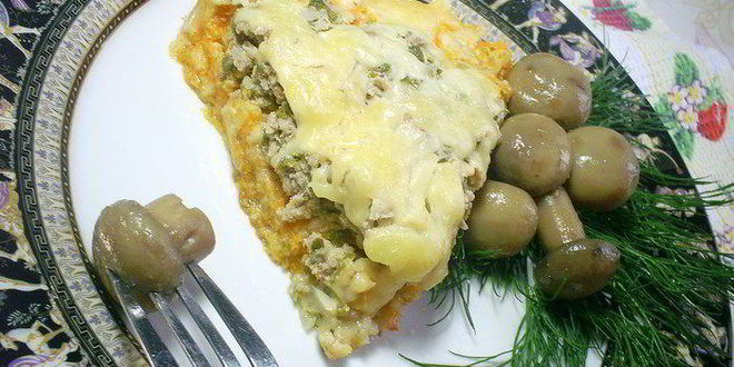 Рецепт тыквенной запеканки с мясом