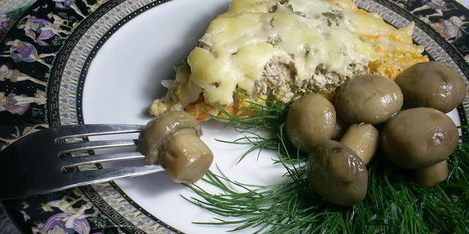 Рецепт тыквенной запеканки с мясом