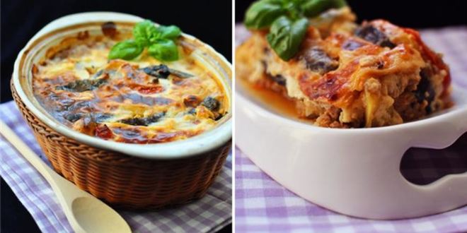 Рецепт вертикальной баклажанной запеканки