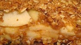 Рецепт Яблочной запеканки с геркулесом