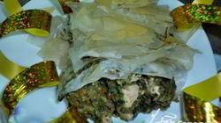 Рецепт Запеканки Чече-кура под фило-одеялом