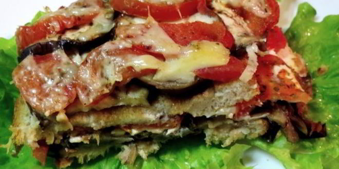 Рецепт запеканки из баклажан